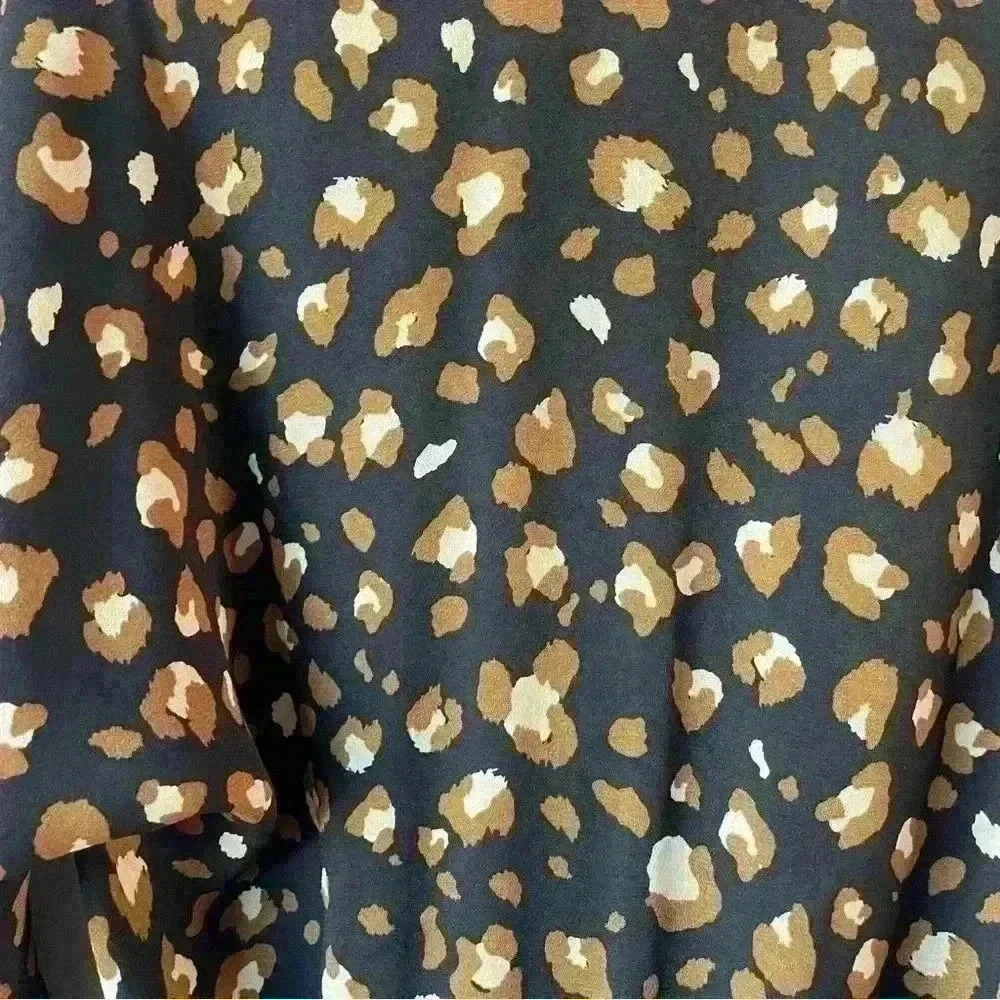 Sienna Sky New Leopard Top Sz xs - Picture 6 of 12